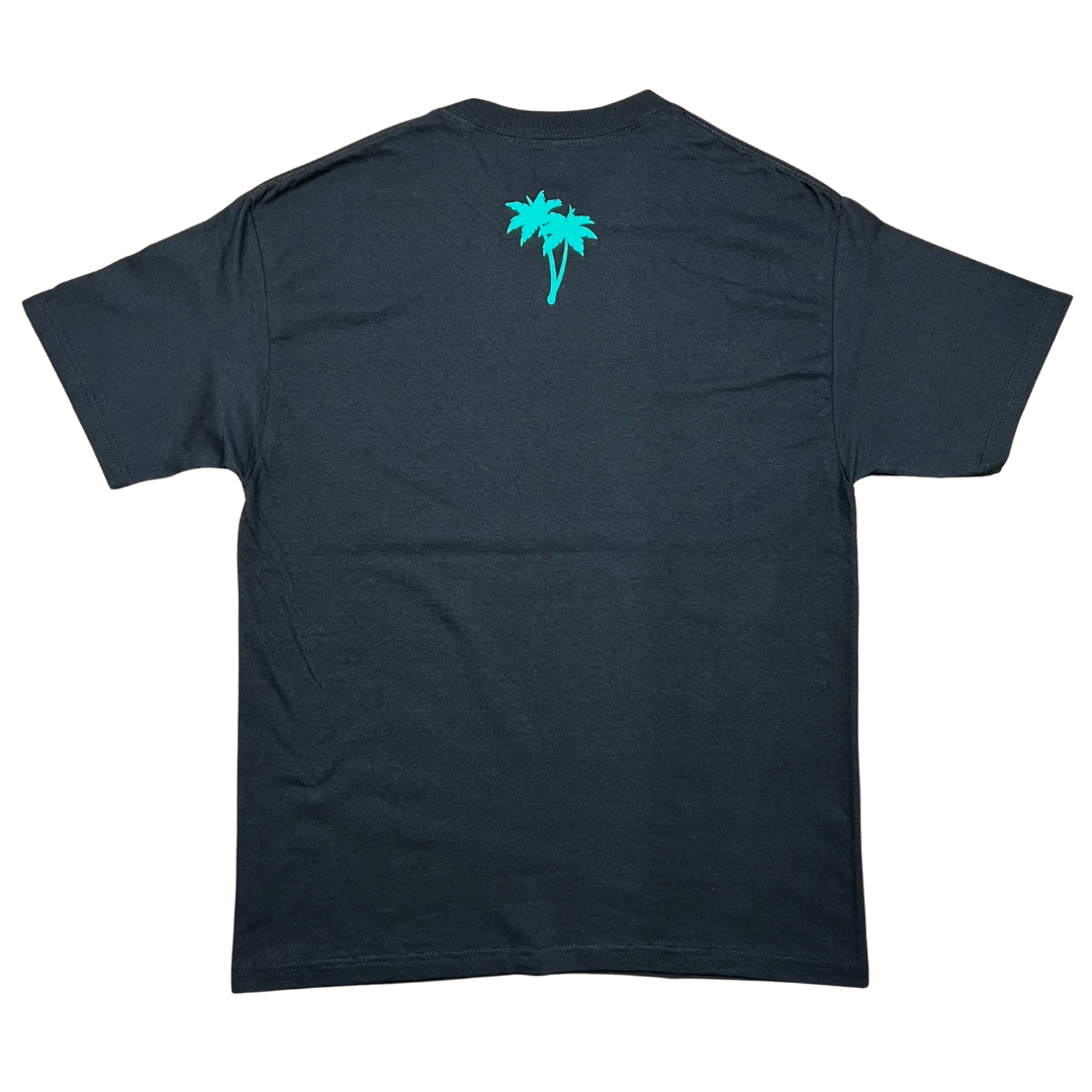 Pacific Cool - Script Black Tee