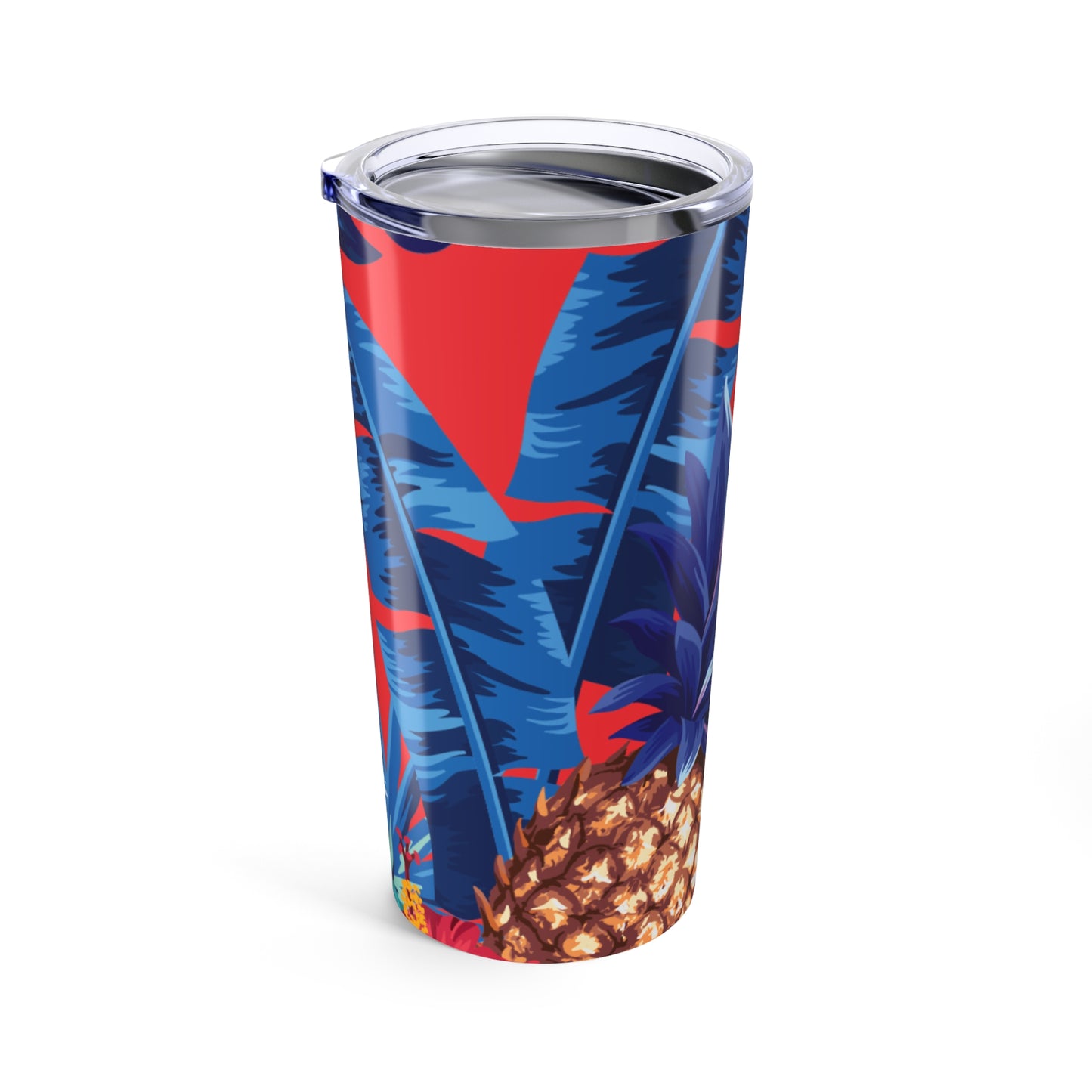 Red Floral - 20 oz Tumbler