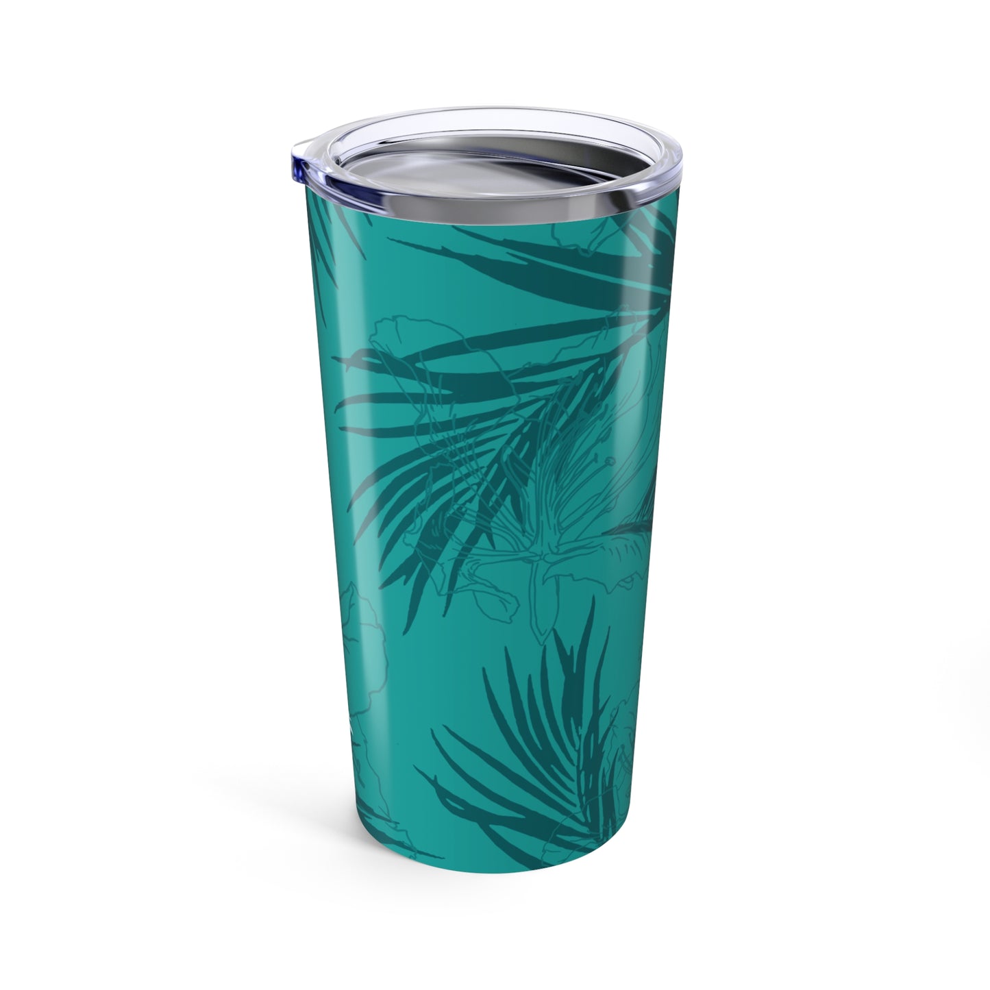 Teal Tropics - Tumbler 20oz