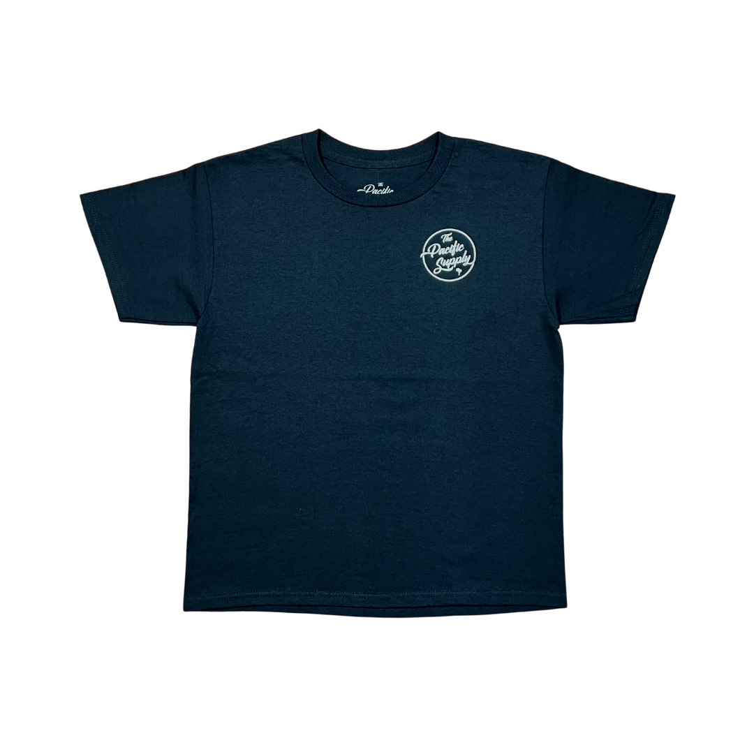 Staple Logo - Black & White Youth Tee