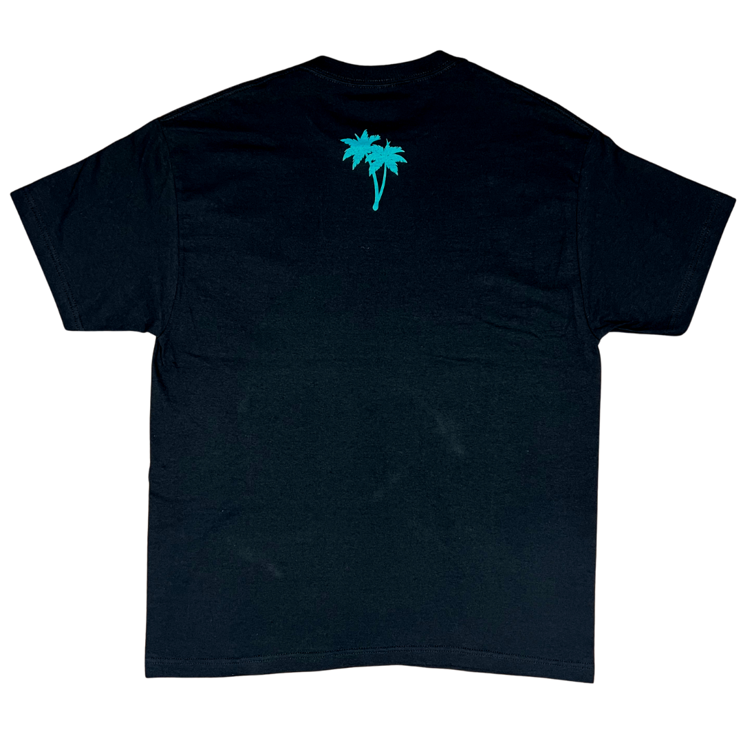 Hafa Adai - Black & Aqua Tee