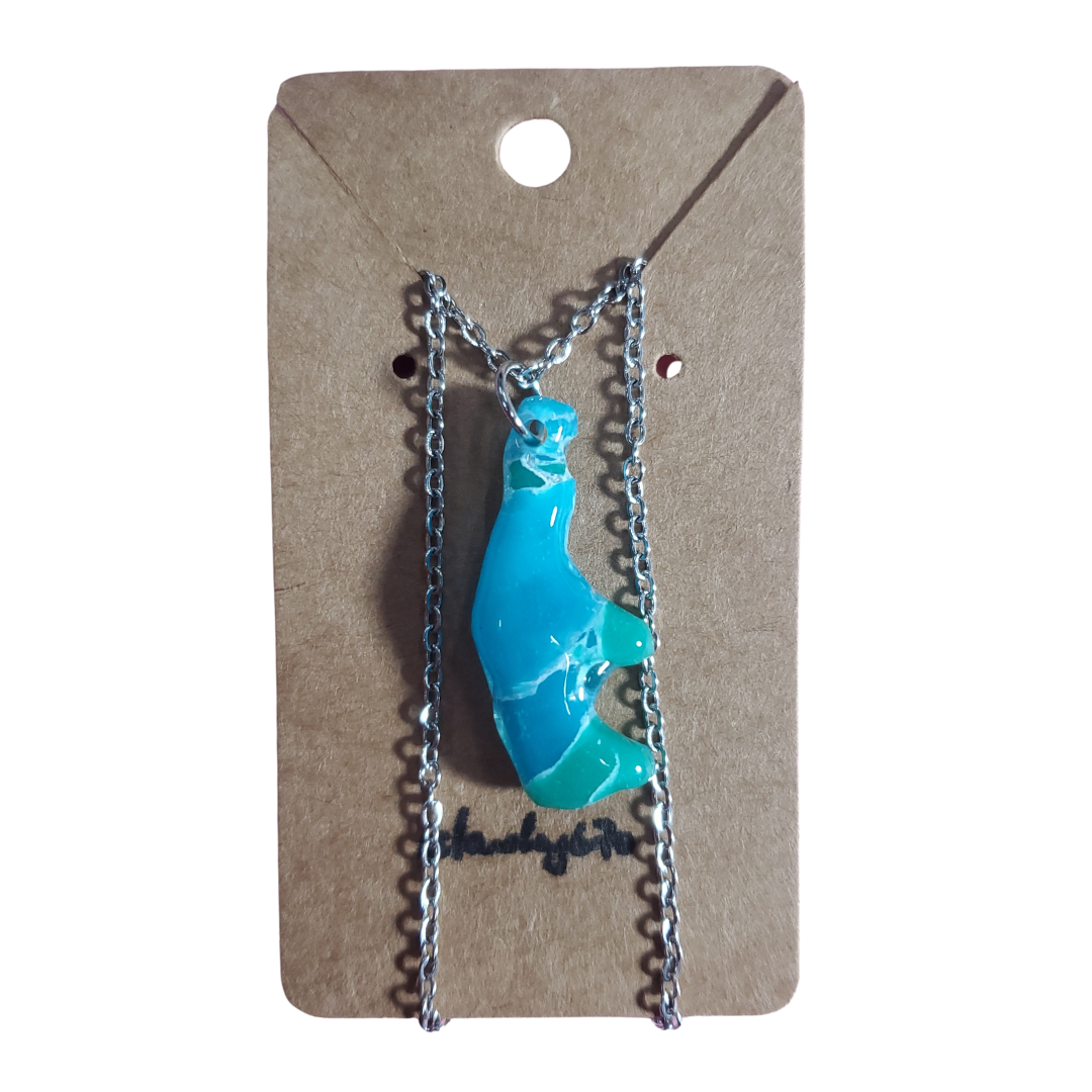 Islandry670 - Marbled Saipan Necklace