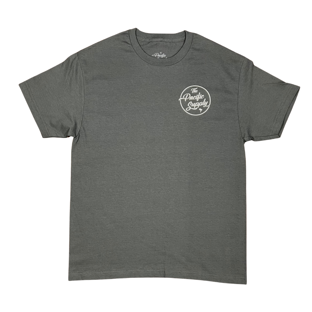 Staple Logo - Charcoal & White Tee