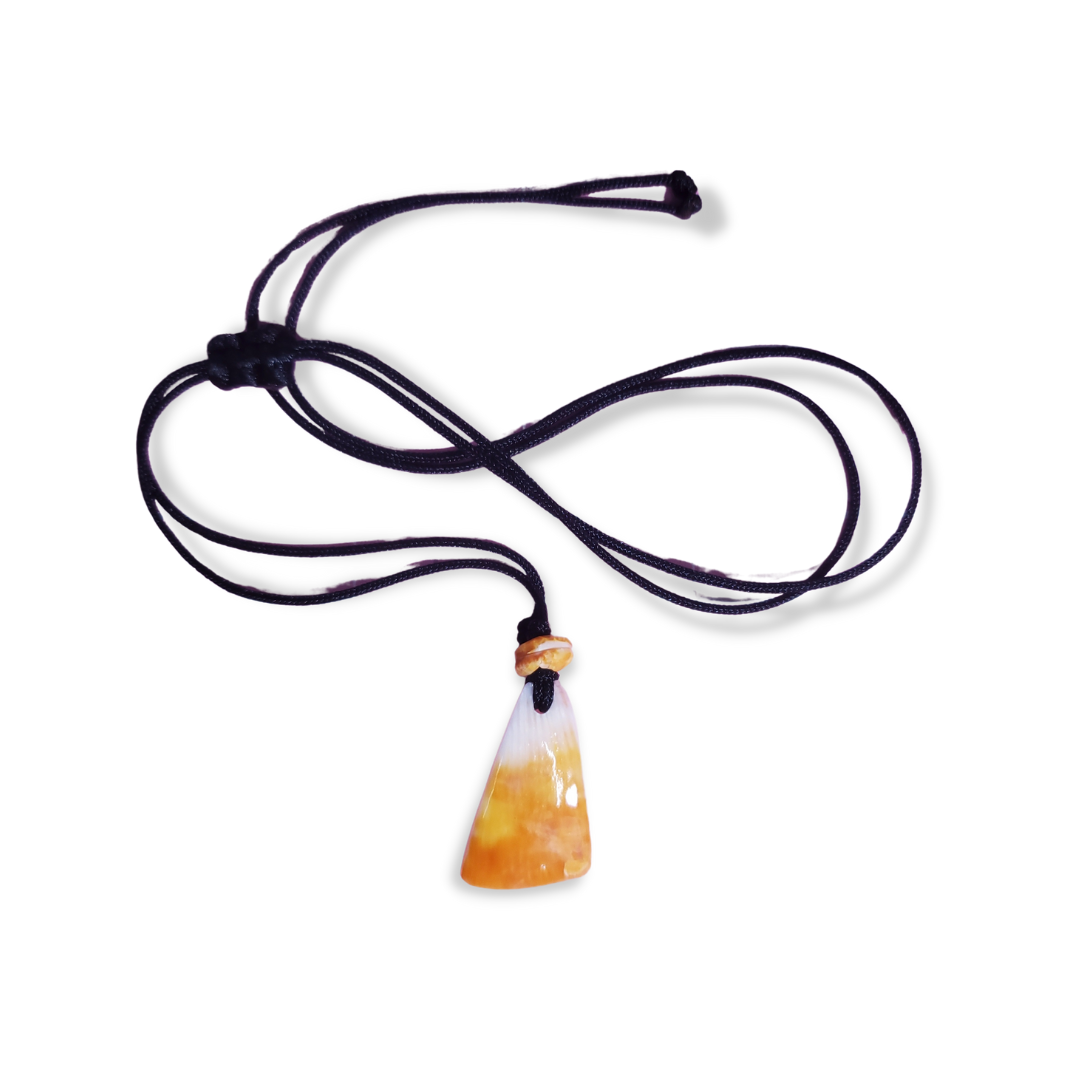 Banidosu Shells - Triangle Pendant Necklace