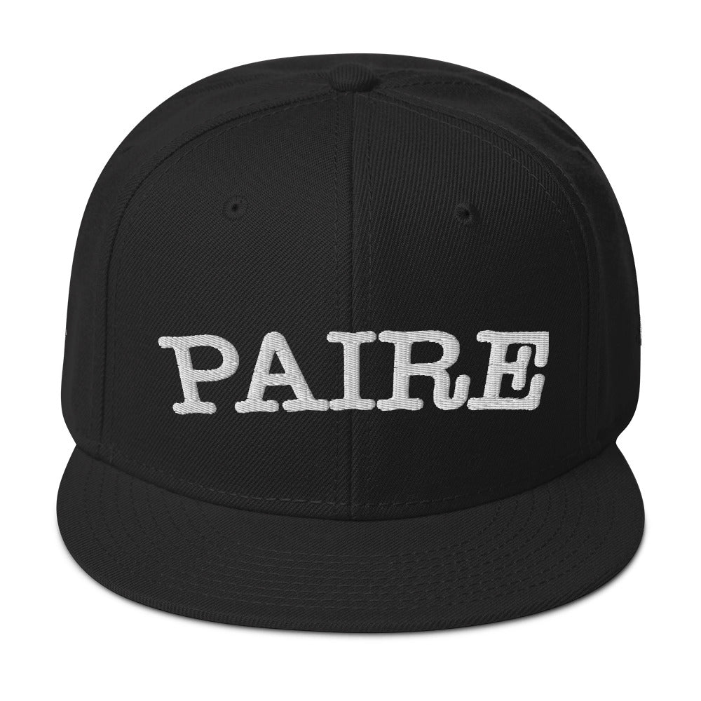 Paire Varsity Snapback Hat