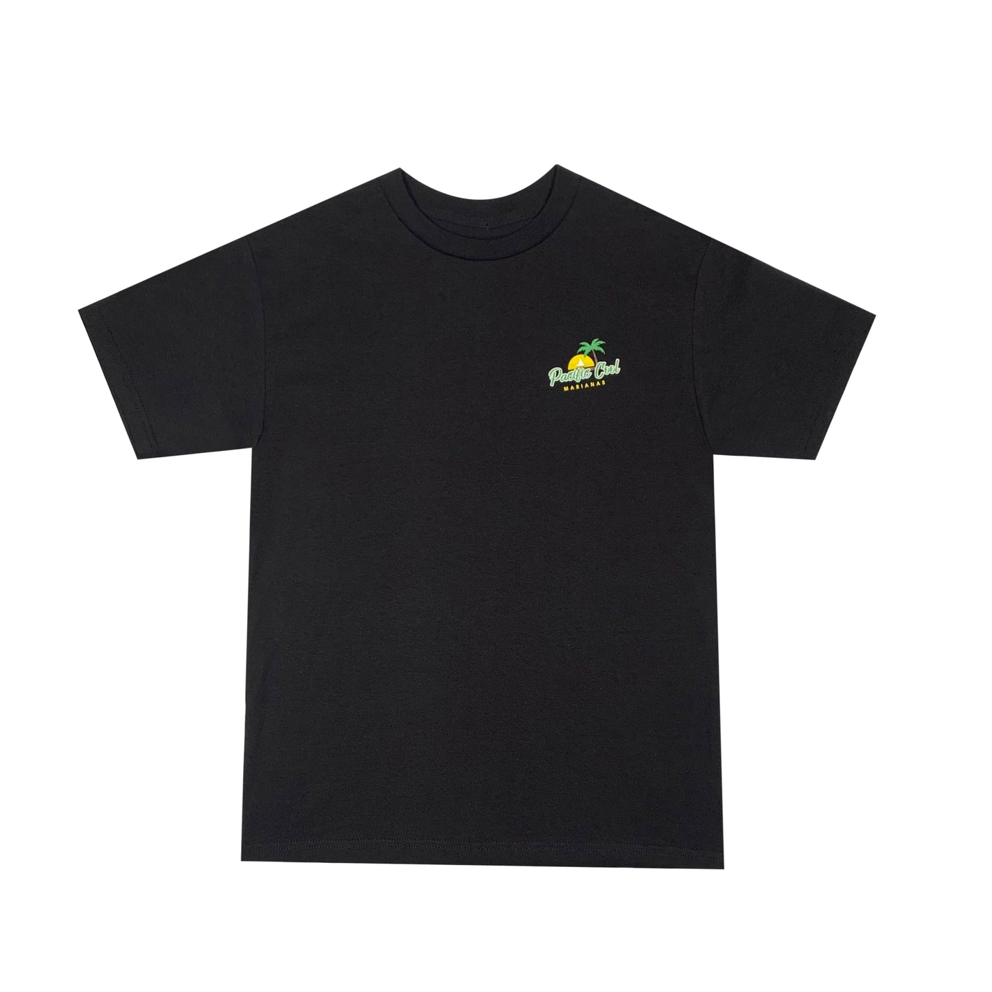 Pacific Cool - Marianas Sunrise Black Tee