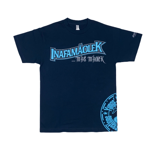 Yunga' Designs - Inafamaolek Navy Tee