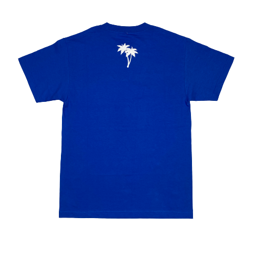 Hafa Adai - Blue & Cardinal Tee