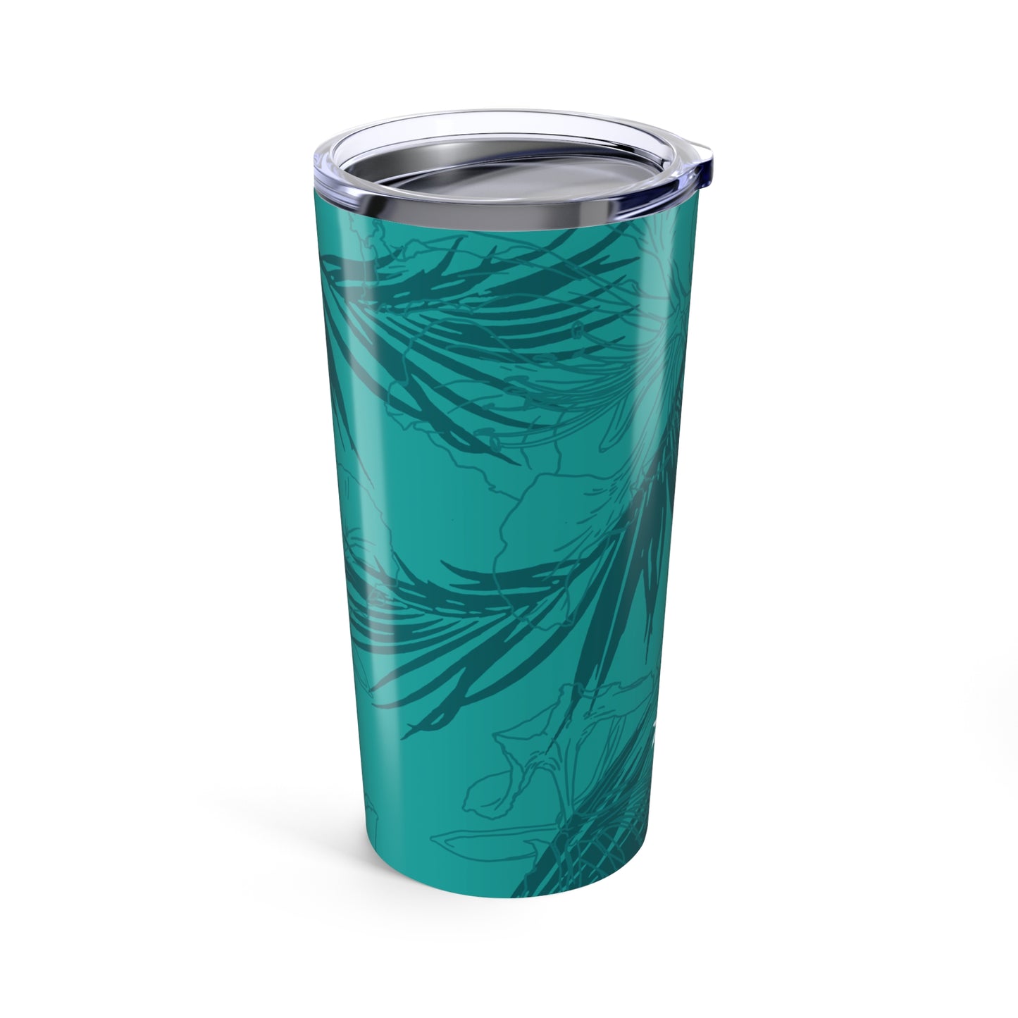 Teal Tropics - Tumbler 20oz
