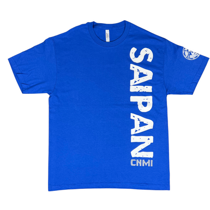 Yunga' Designs - Saipan Column Royal Tee