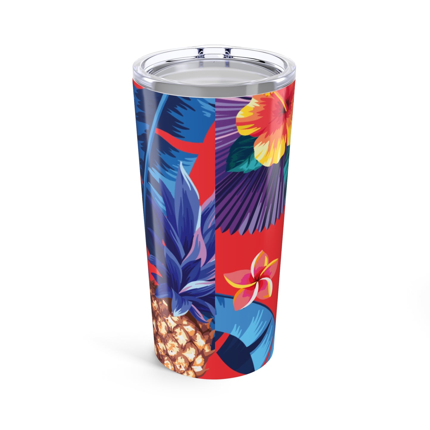 Red Floral - 20 oz Tumbler