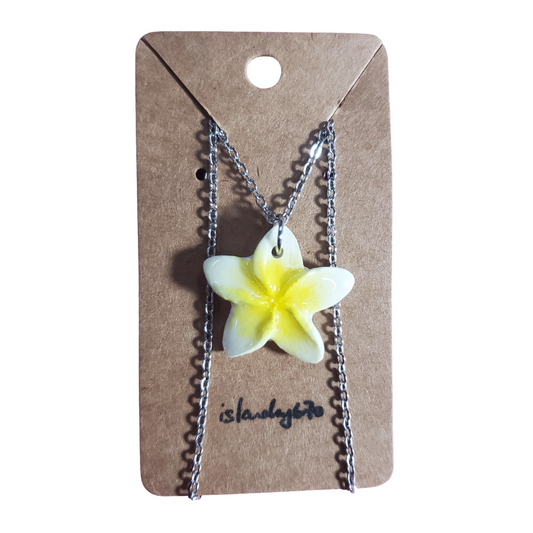 Islandry670 - Plumeria Necklace