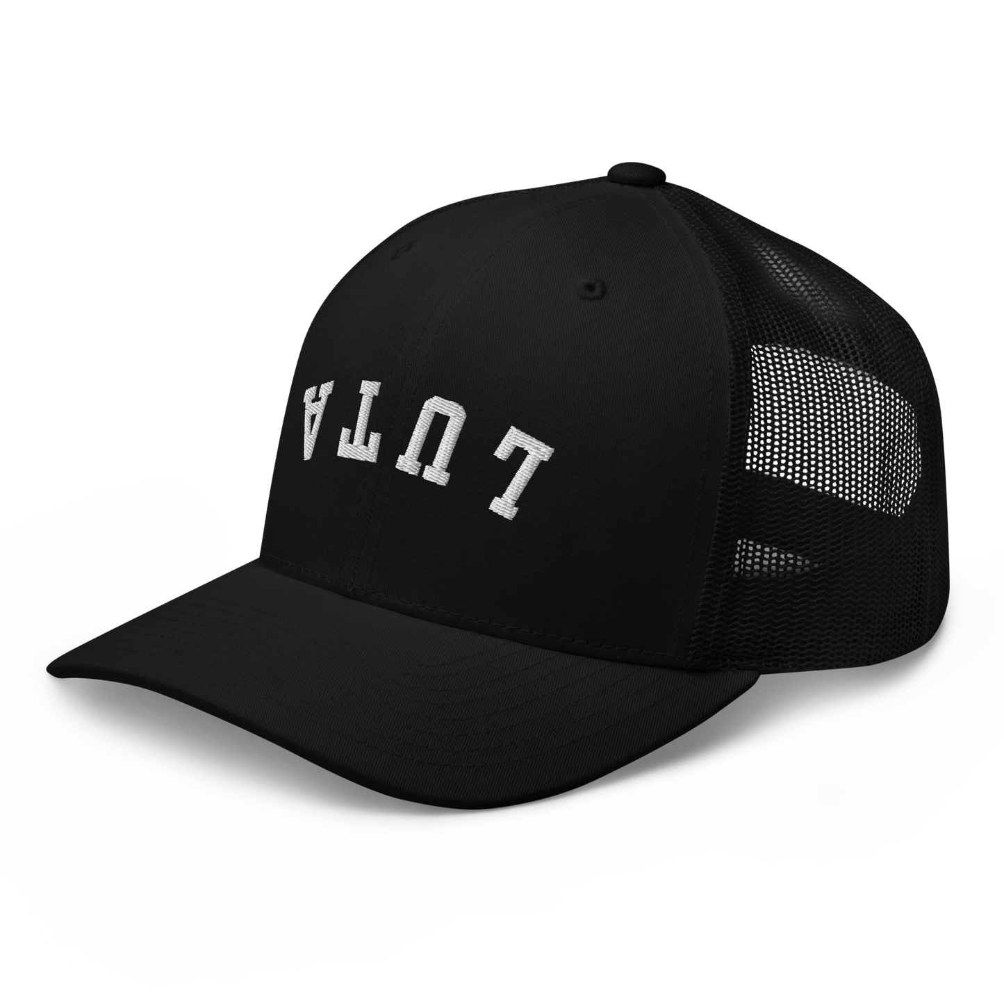 Rota Flip Black Trucker Hat