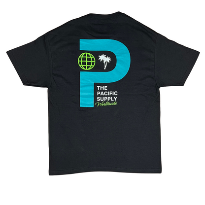 TPS World Wide - Black Tee