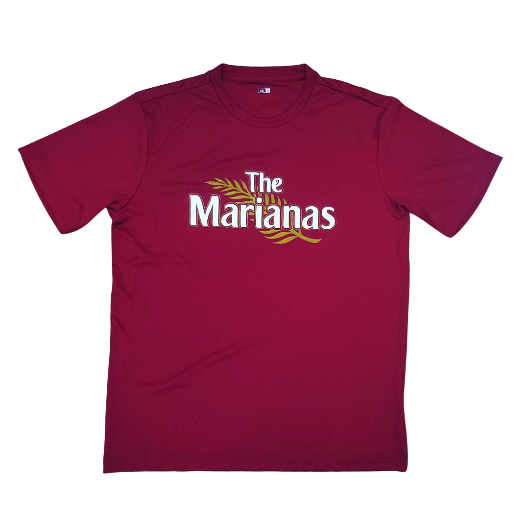 The Marianas - Maroon Quick Dry Tee