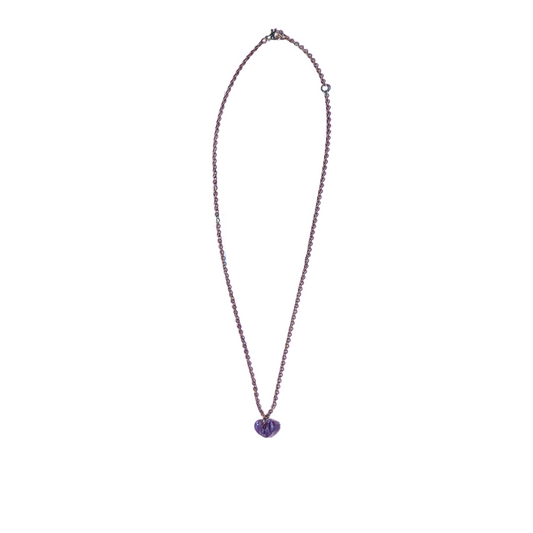 Islandry670 - Purple Heart Necklace
