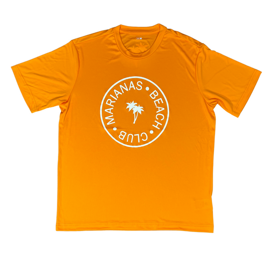 Marianas Beach Club - Orange Quick Dry Tee