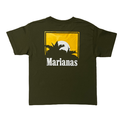 Marianas Shadow - Olive Youth Tee